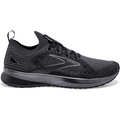 Men's Brooks Levitate Stealthfit 5, Black/Ebony/Grey, 8 D Medium