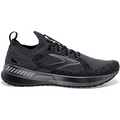 Men's Brooks Levitate Stealthfit GTS 5, Black/Ebony/Grey, 9 D Medium