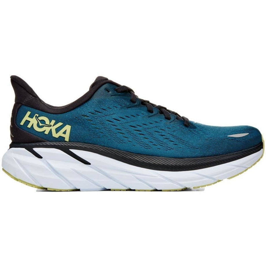Men's Hoka One One Clifton 8, Blue Coral/Butterfly, 11.5 D Medium