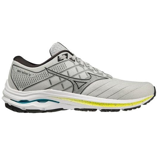 Men's Mizuno Wave Inspire 18, Nimbus Cloud/Black, 10 D Medium