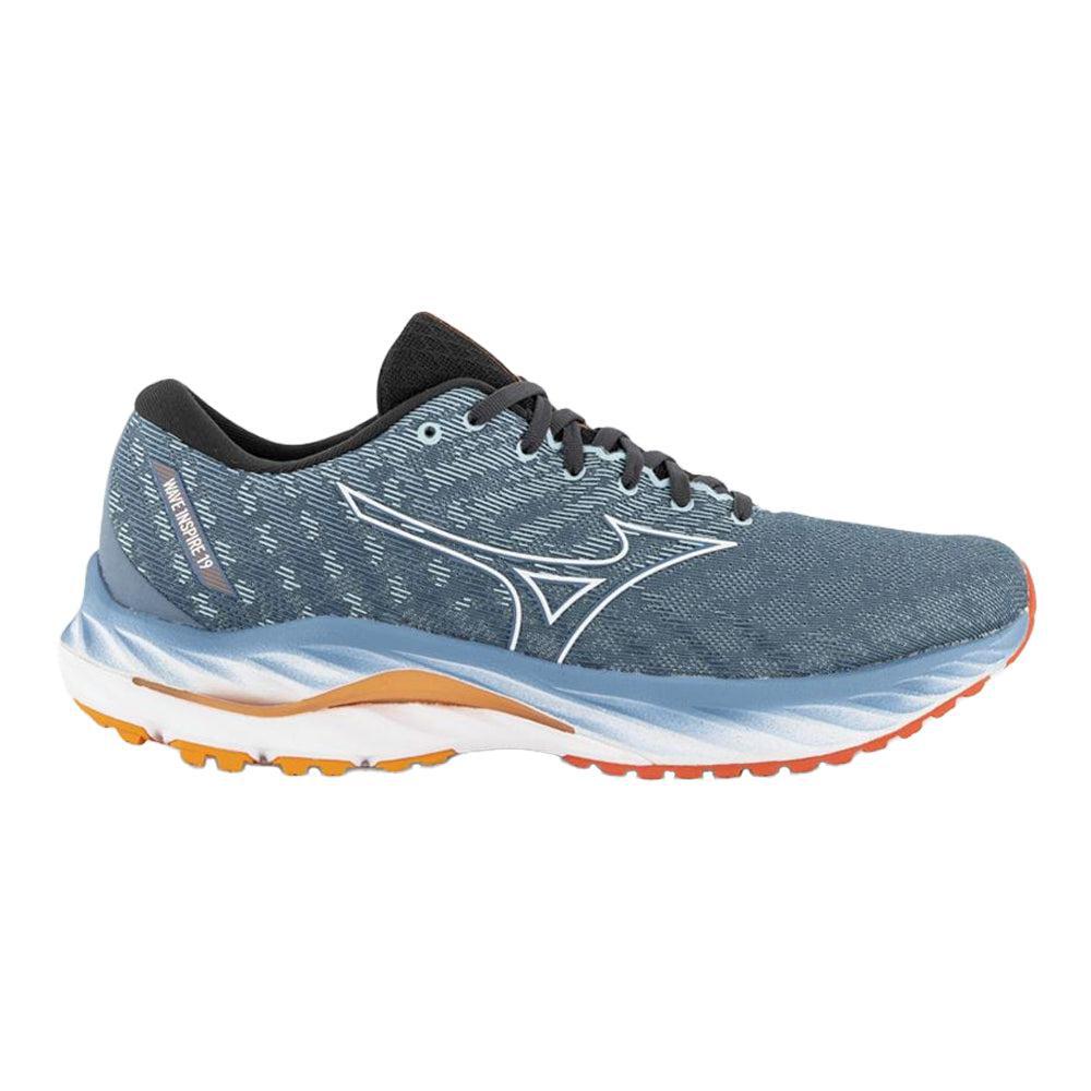 Men's Mizuno Wave Inspire 19, Provincial Blue/White, 11.5 D Medium