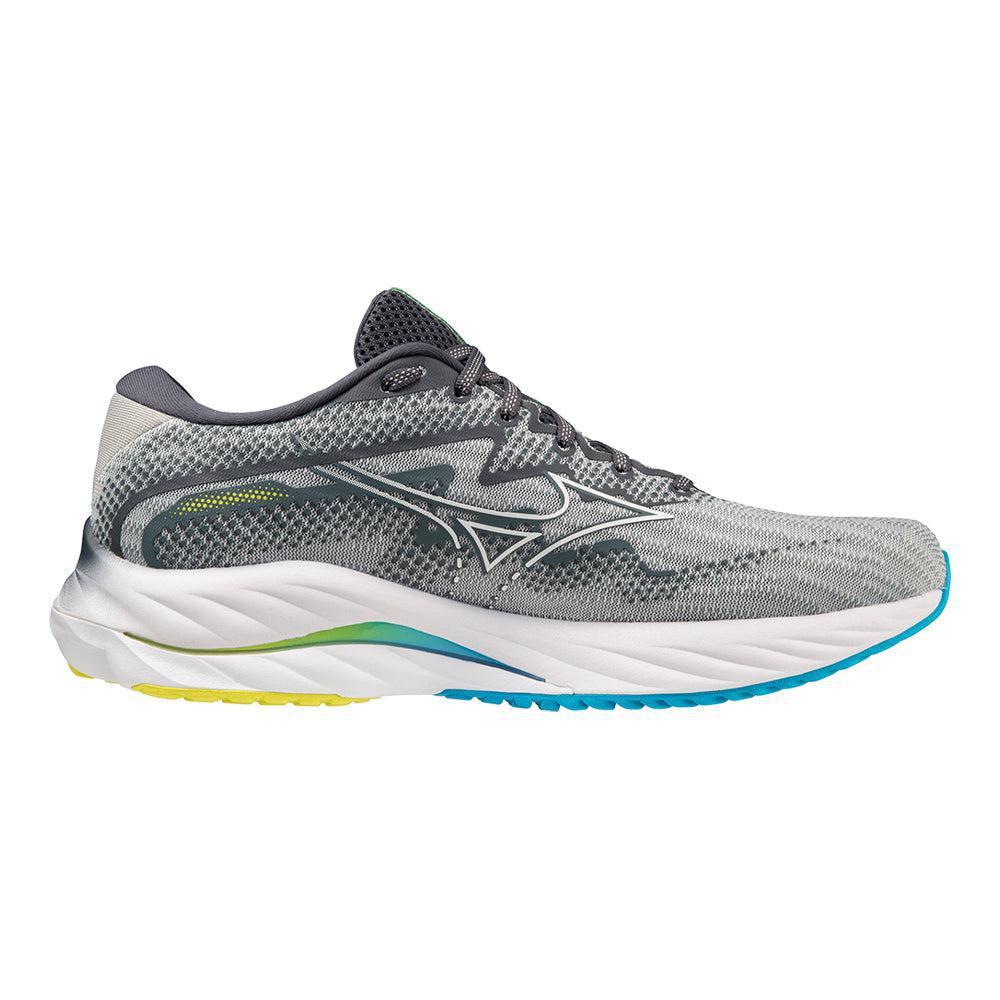 Men's Mizuno Wave Rider 27, Pearl Blue/White, 11 D Medium