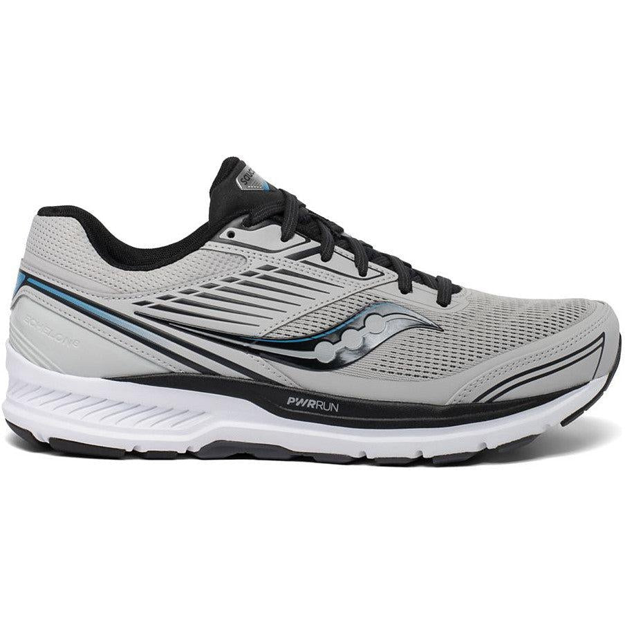 Men's Saucony Echelon 8, Alloy/Black, 11 2E Wide