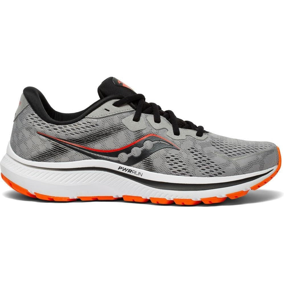 Men's Saucony Omni 20, Alloy/Fire, 9.5 D Medium
