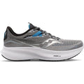 Men's Saucony Ride 15, Alloy/Topaz, 12.5 2E Wide