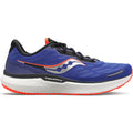 Men's Saucony Triumph 19, SAPPHIRE/VIZI RED, 10.5 D Medium