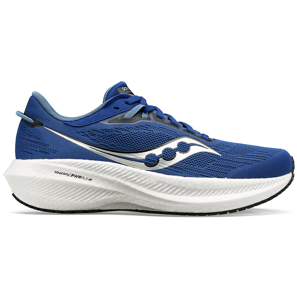 Men's Saucony Triumph 21, Indigo/Black, 10 D Medium