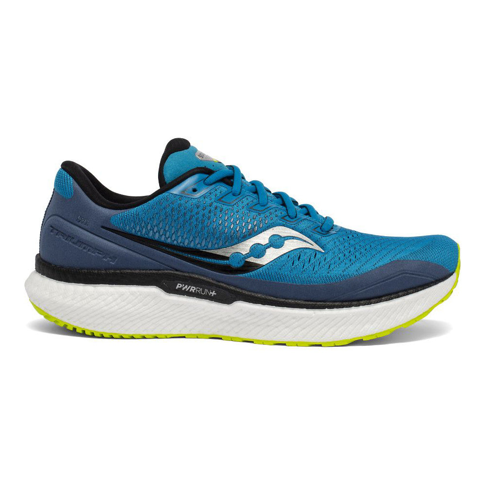 Men's Saucony Triumph 18, Cobalt/Storm, 10 D Medium