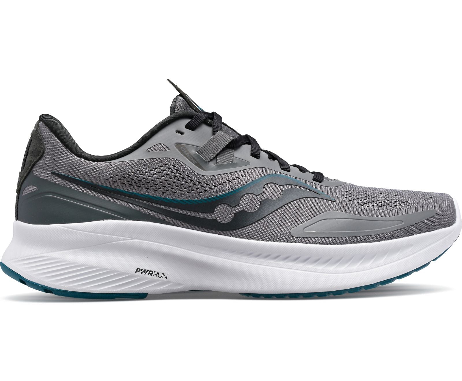 Men's Saucony Ride 15, Charcoal/Shade, 10 D Medium