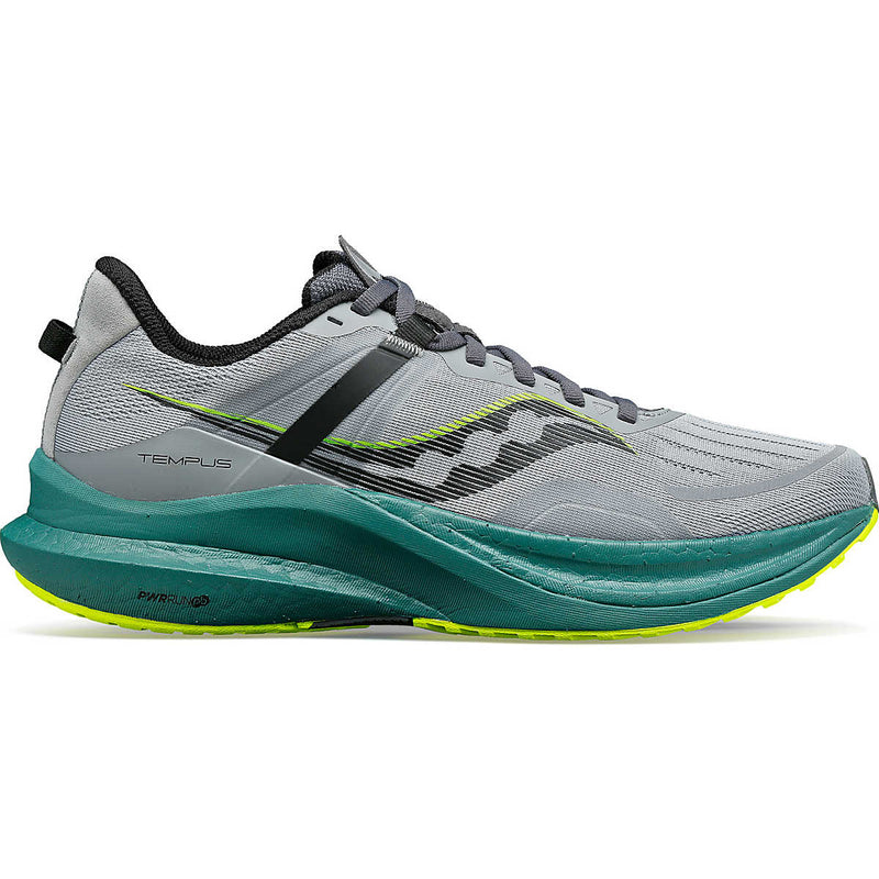 Men's Saucony Tempus, Fossil/Moss, 10 D Medium