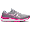 Women's Asics GEL-Cumulus 24, Sheet Rock/Pink Glo, 7.5 B Medium