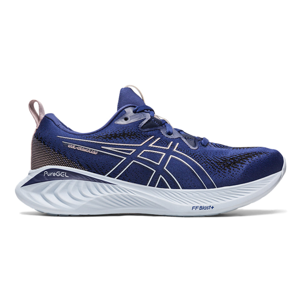 Women's Asics Gel-Cumulus 25, Indigo Blue/Sky, 9.5 B Medium