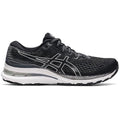 Women's Asics Gel-Kayano 28, Black/White, 9.5 2A Narrow