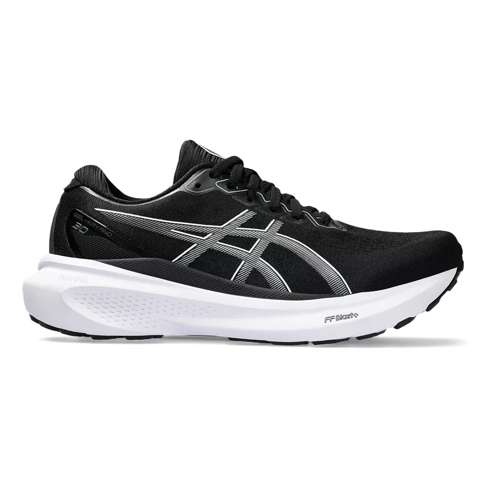 Women's Asics Gel-Kayano 30, Black/Sheet Rock, 8.5 2A Narrow