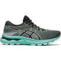 Women's Asics GEL-Nimbus 24, Black/Barely Rose, 6.5 B Medium