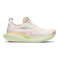 Women's Asics Gel-Nimbus 25, CREAM/FAWN, 8.5 B Medium
