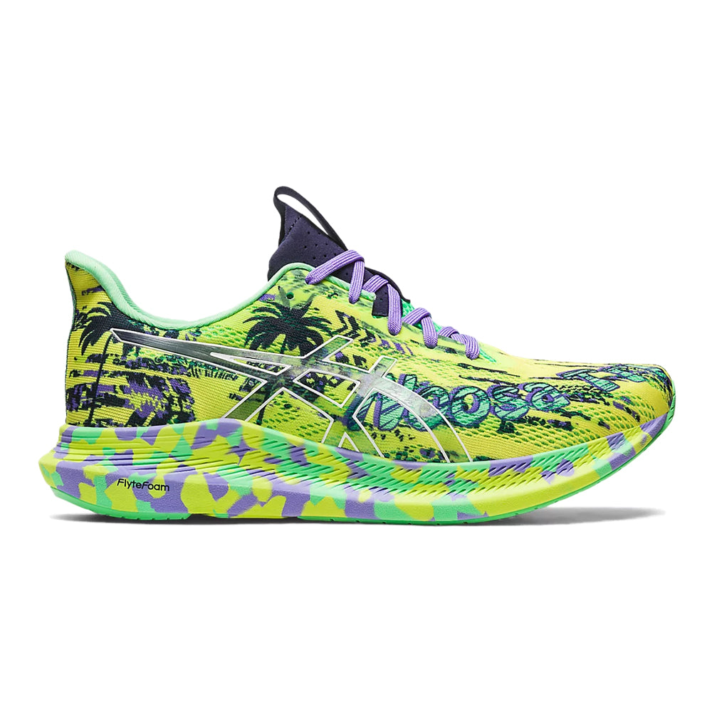 Women's Asics Noosa Tri 14, Safety Yellow/Midnight, 11 B Medium