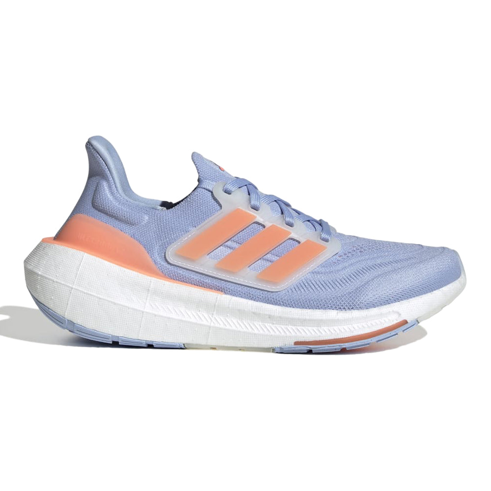 Women's Adidas Ultraboost Light, Blue Dawn/Coral Fusion/Blue Fusion, 8.5 B Medium