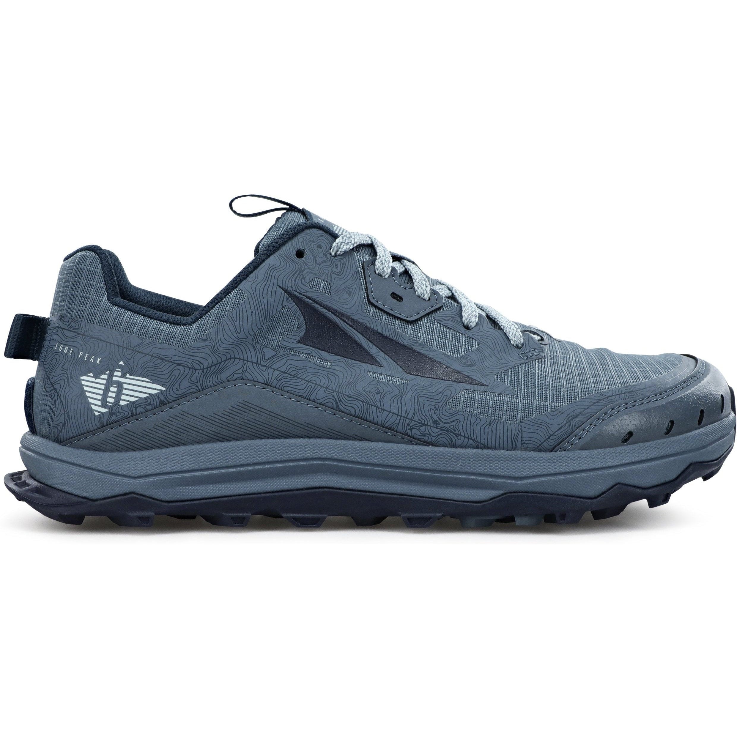 Women's Altra Lone Peak 6, Navy/Light Blue, 8 B Medium