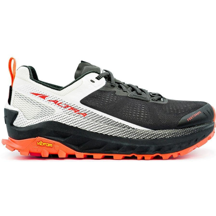 Women's Altra Olympus 4, Black/White, 8 B Medium