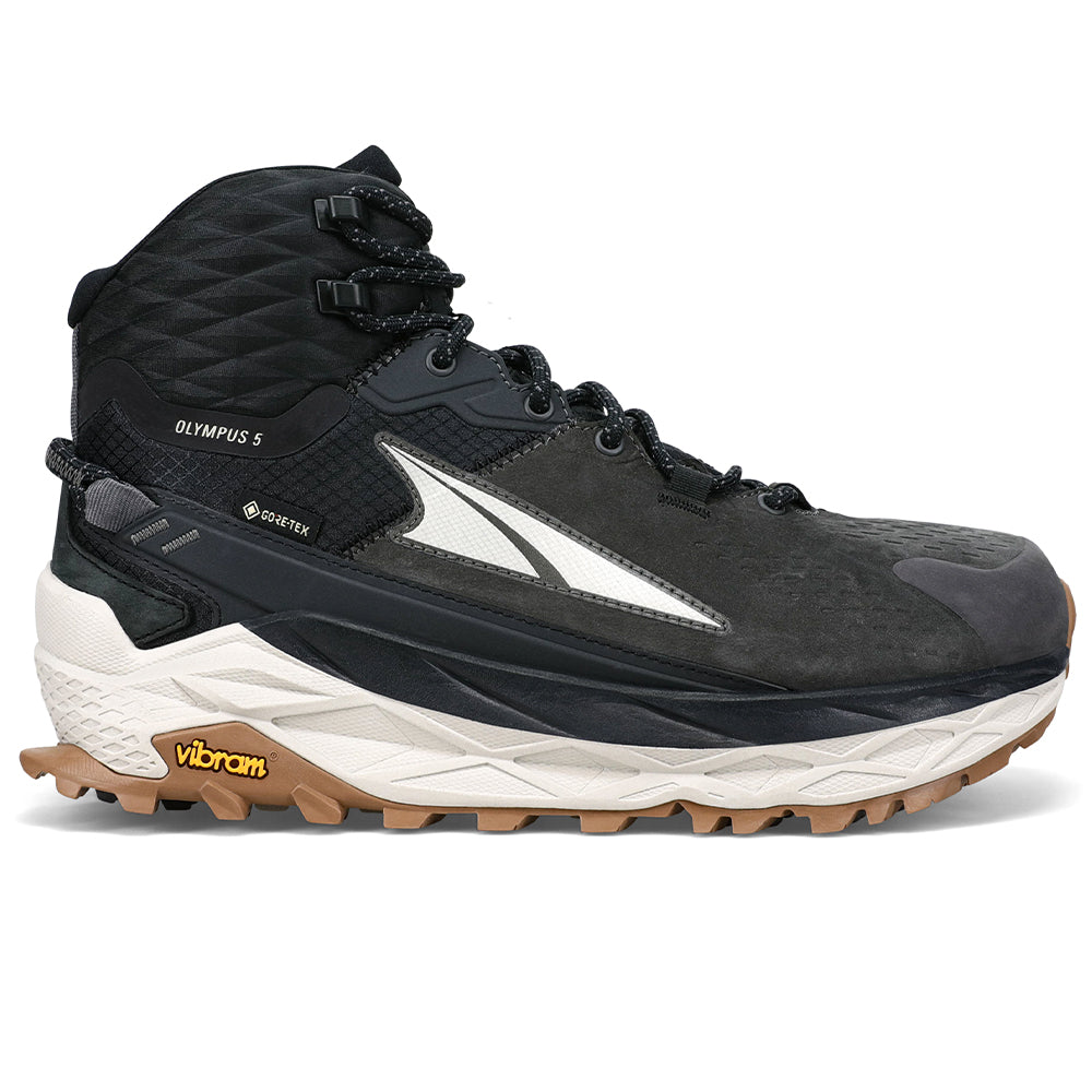 Women's Altra Olympus 5 Mid GTX, Black, 7.5 B Medium