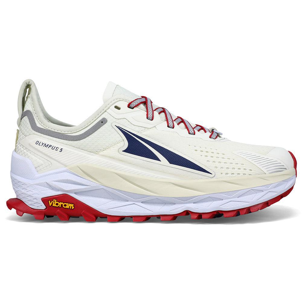 Women's Altra Olympus 5, White Light Blue, 9 B Medium