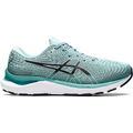 Women's Asics Gel-Cumulus 24, Oasis Green/Black, 11 B Medium