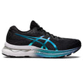 Women's Asics Gel-Nimbus 24 Platinum, Black/Black, 9.5 B Medium