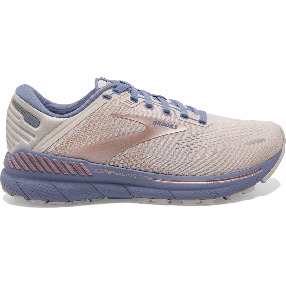 Women's Brooks Adrenaline GTS 22, Lilac/Tempest/Pink, 8.5 B Medium