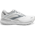 Women's Brooks Adrenaline GTS 22, White/Oyster/Primer Grey, 9 B Medium