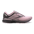 Women's Brooks Adrenaline GTS 22, Pink/Blackened Pearl, 7 B Medium