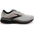 Women's Brooks Adrenaline GTS 22, Grey/Rose/Black, 7 B Medium