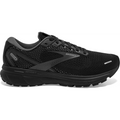 Women's Brooks Ghost 14, Black/Black/Ebony, 9.5 2A Narrow