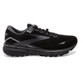Women's Brooks Ghost 15 GTX, Black/Blackened Pearl/Alloy, 12 B Medium