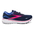 Women's Brooks Ghost 15 GTX, Peacoat/Blue/Pink, 8.5 B Medium