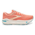 Women's Brooks Ghost Max, Papaya/Apricot/Blue, 9.5 B Medium