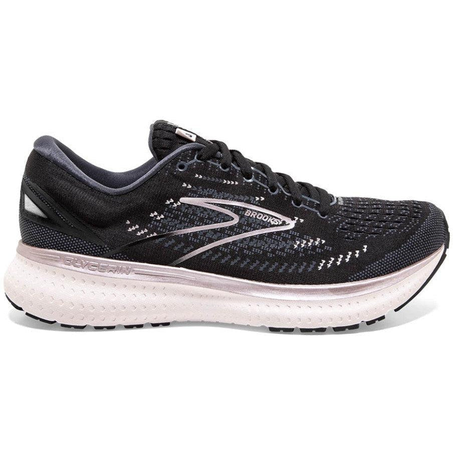 Women's Brooks Glycerin 19, Black/Ombre/Metallic, 10 B Medium