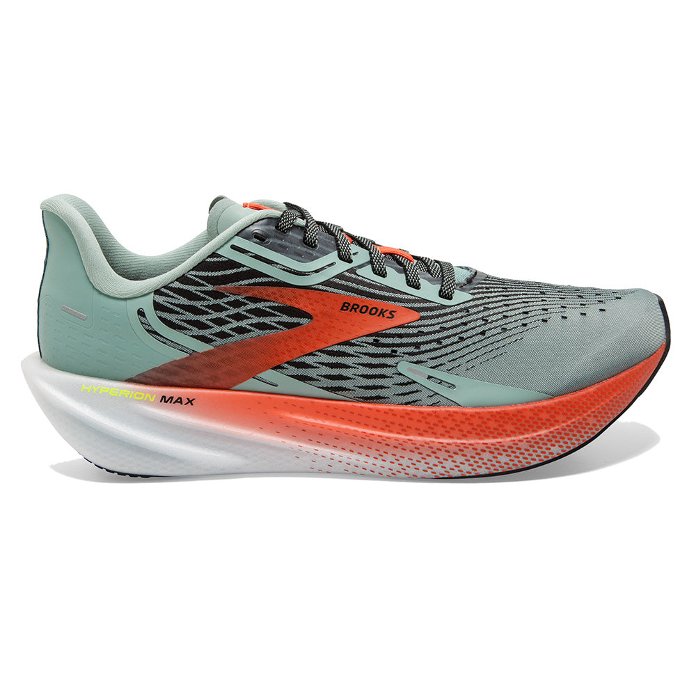 Women's Brooks Hyperion Max, Blue Surf/Cherry/Nightlife, 7.5 B Medium