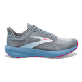 Women's Brooks Launch 9, Grey/Blue/Pink, 11 B Medium
