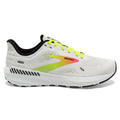 Women's Brooks Launch 9, White/Pink/Nightlife, 7 B Medium