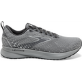 Women's Brooks Levitate 5, Grey/Oyster/Blackened Pearl, 8 B Medium