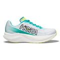 Women's Hoka One One Mach X, White/Blue Glass, 9.5 B Medium