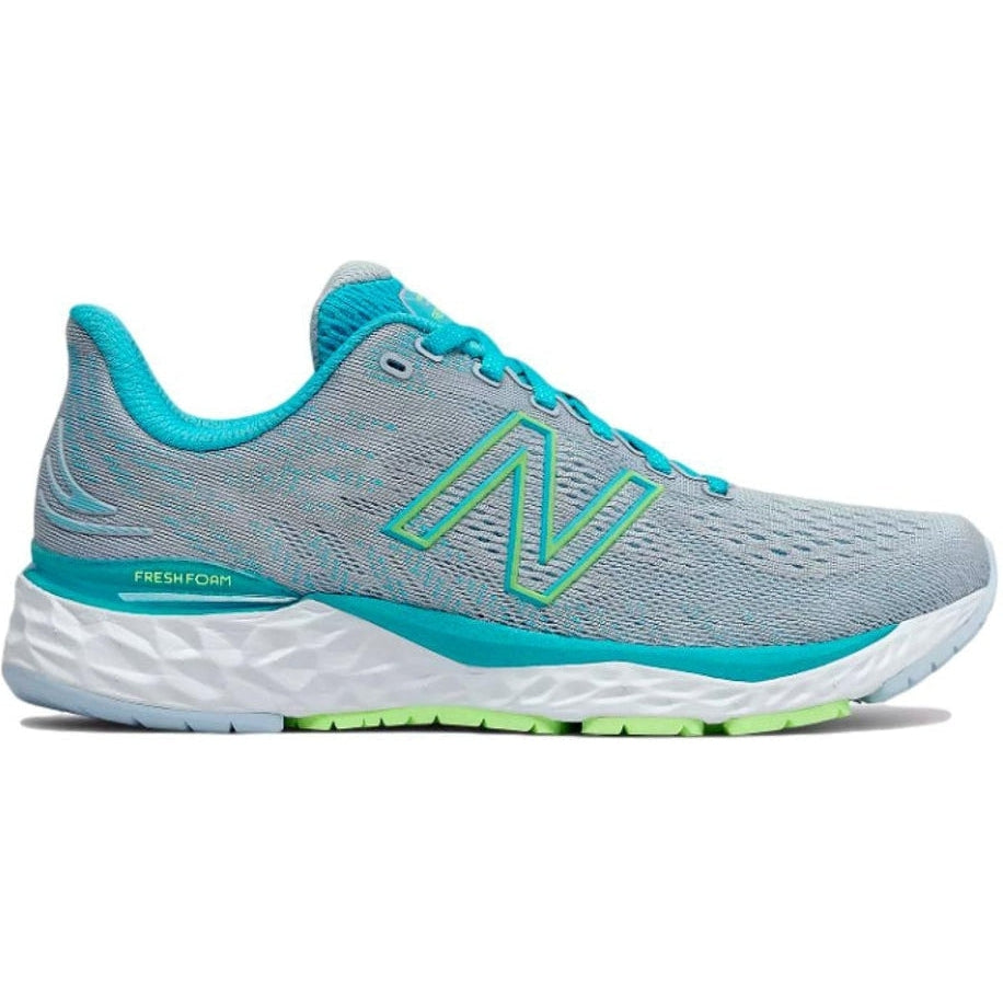 Women's New Balance Fresh Foam 880 v11, Light Cyclone/Virtual Sky, 7.5 B Medium