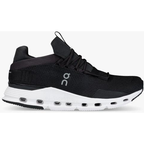 Women's On Cloudnova, Phantom/White, 11 B Medium