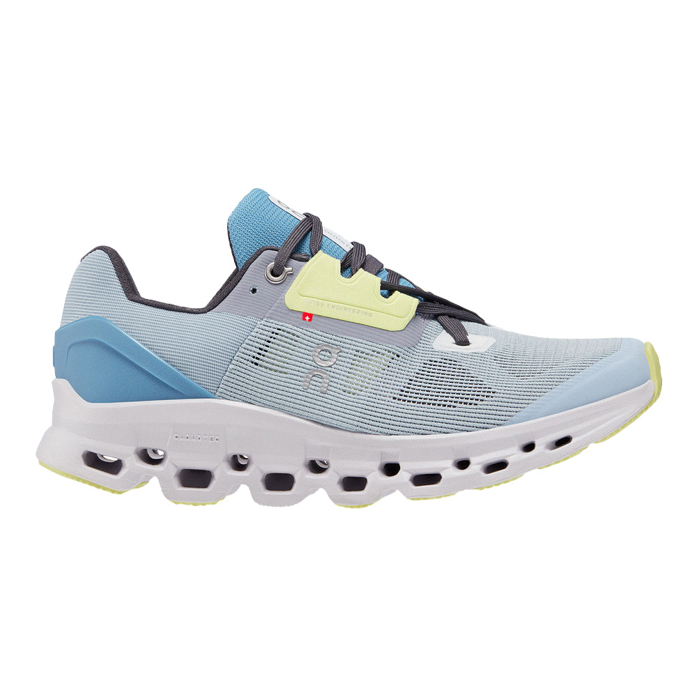 Women's On Cloudstratus, Chambray/Lavender, 10 B Medium