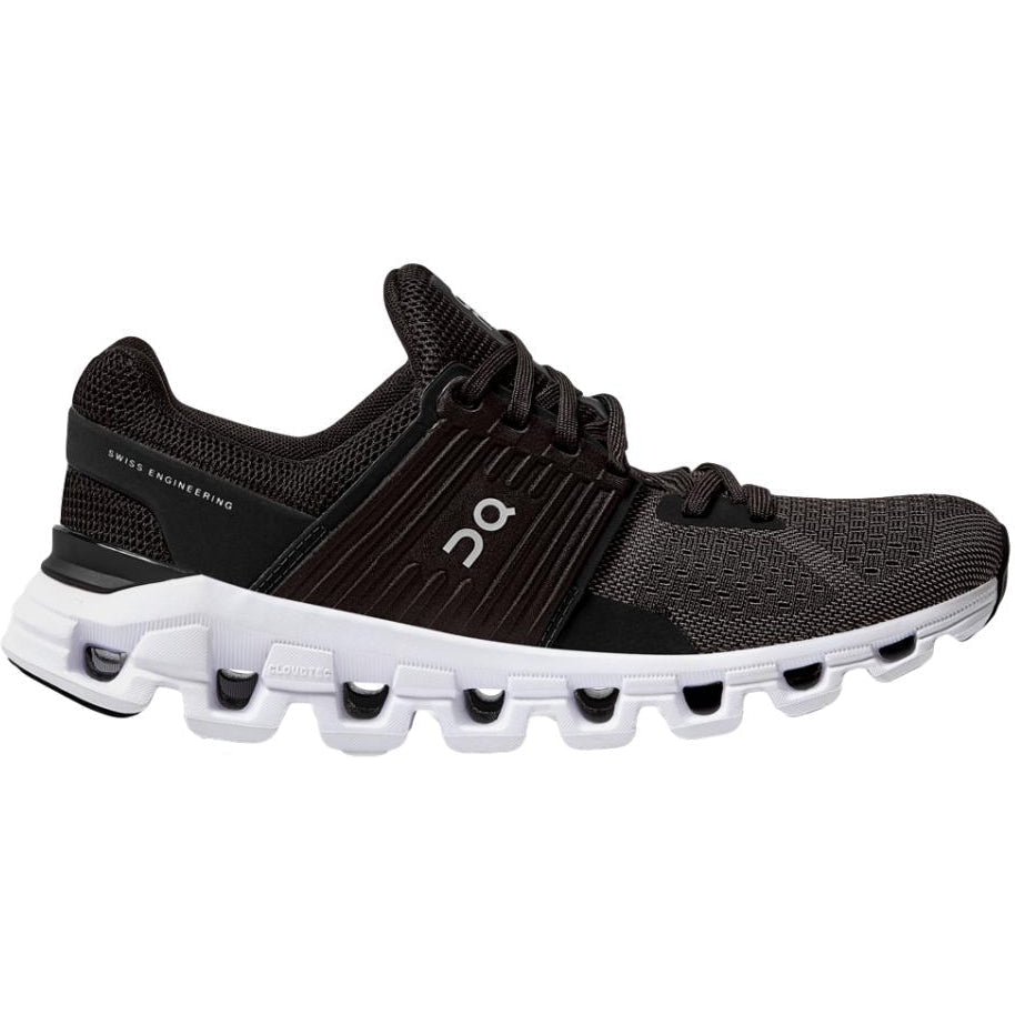 Women's On Cloudswift, Black/Rock, 9.5 B Medium