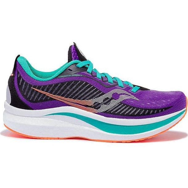 Women's Saucony Endorphin Speed 2, Concord/Jade, 9.5 B Medium
