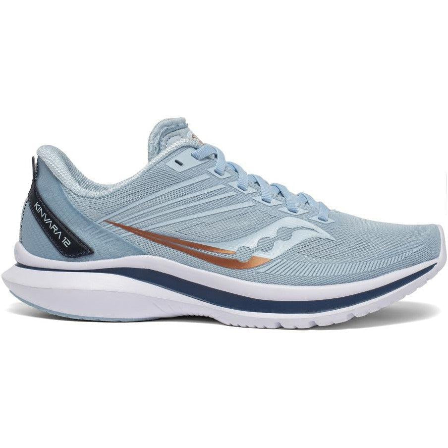Women's Saucony Kinvara 12, Sky/Storm, 9 B Medium