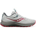 Women's Saucony Omni 21, Concrete/Berry, 8 B Medium