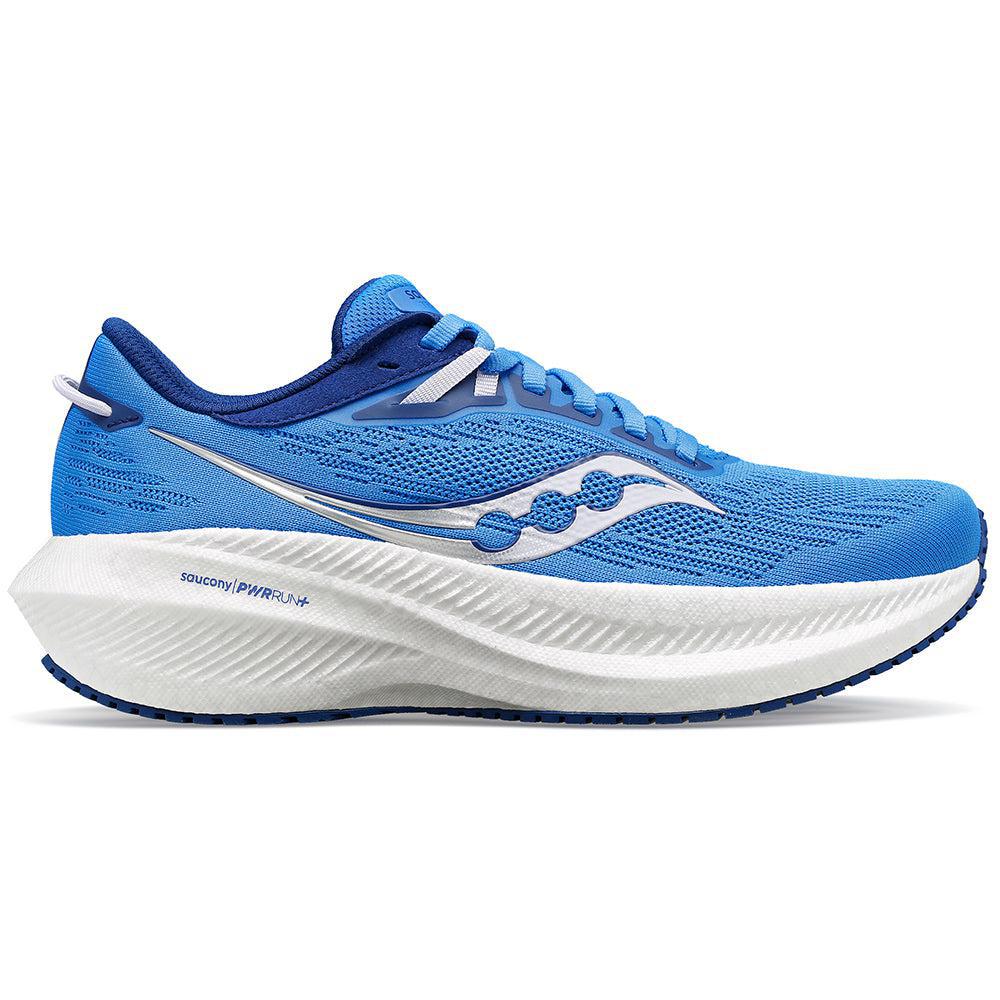 Women's Saucony Triumph 21, Bluelight/Mauve, 10.5 B Medium